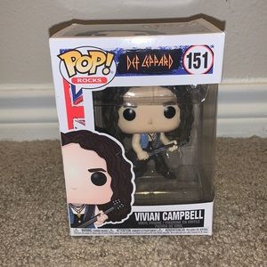Funko Pop Vivian Campbell from Def Leppard 151 Rocks